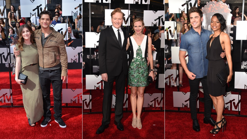Illustration for article titled Hideous Dresses and Cool Shoes at the MTV Movie Awards